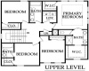 Upper Level of Crestwood Floor Plan